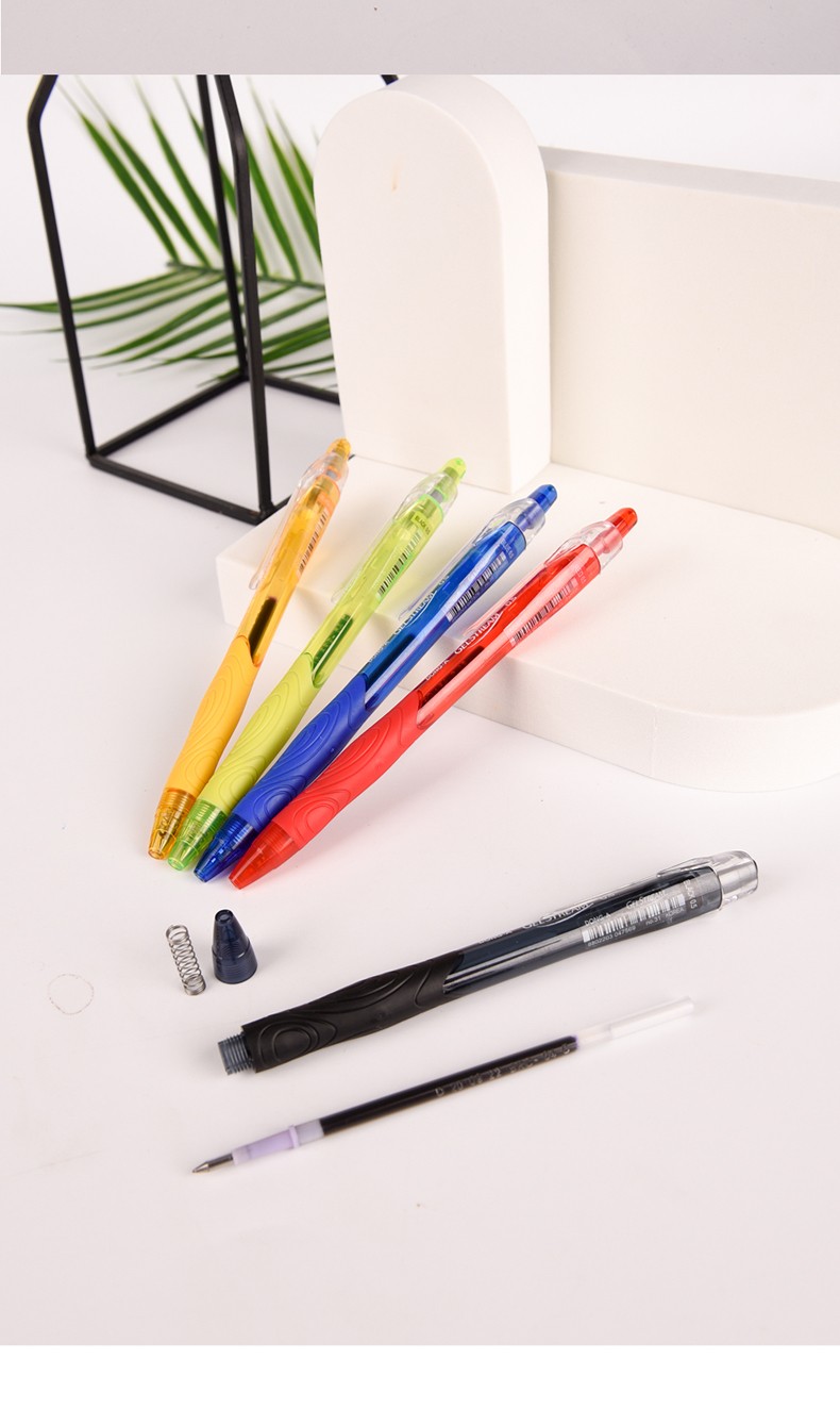 东亚dongagelstream05按动耐水性防水笔学生考试专用刷题学习商务办公