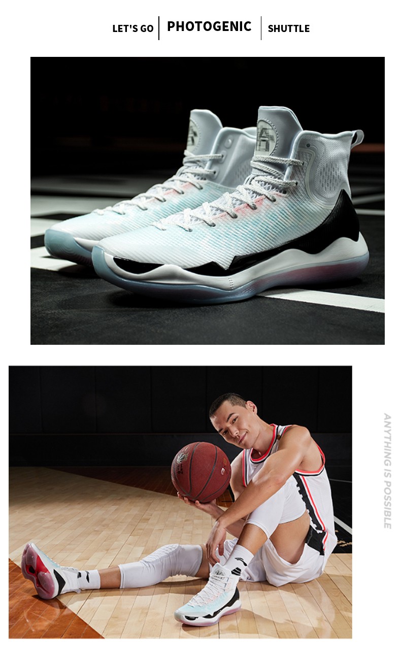 李宁篮球鞋男鞋驭帅11火龙果高帮缓减震耐磨回弹比赛学生运动鞋abar