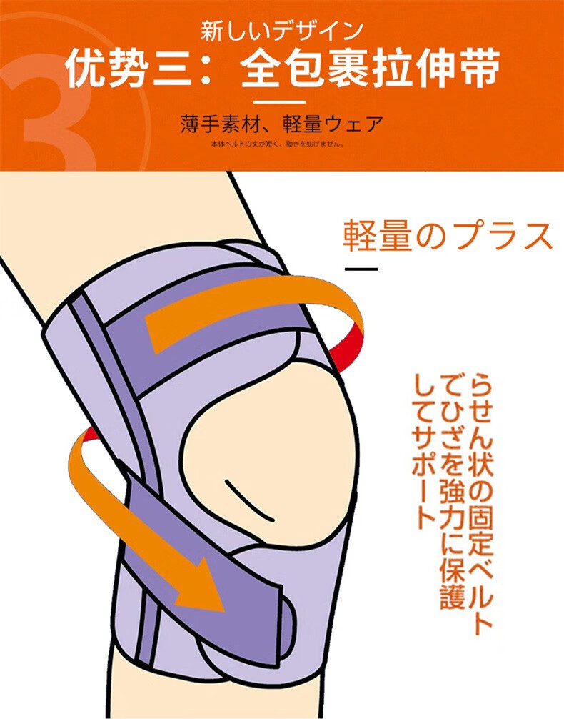 【德国品牌】立姿(lizi)半月板损伤护膝男女士关节运动膝盖保护套跑步