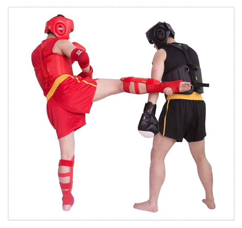 九日山 散打护腿 武术搏击泰拳拳击护腿护脚成人儿童拳击自由搏击格斗