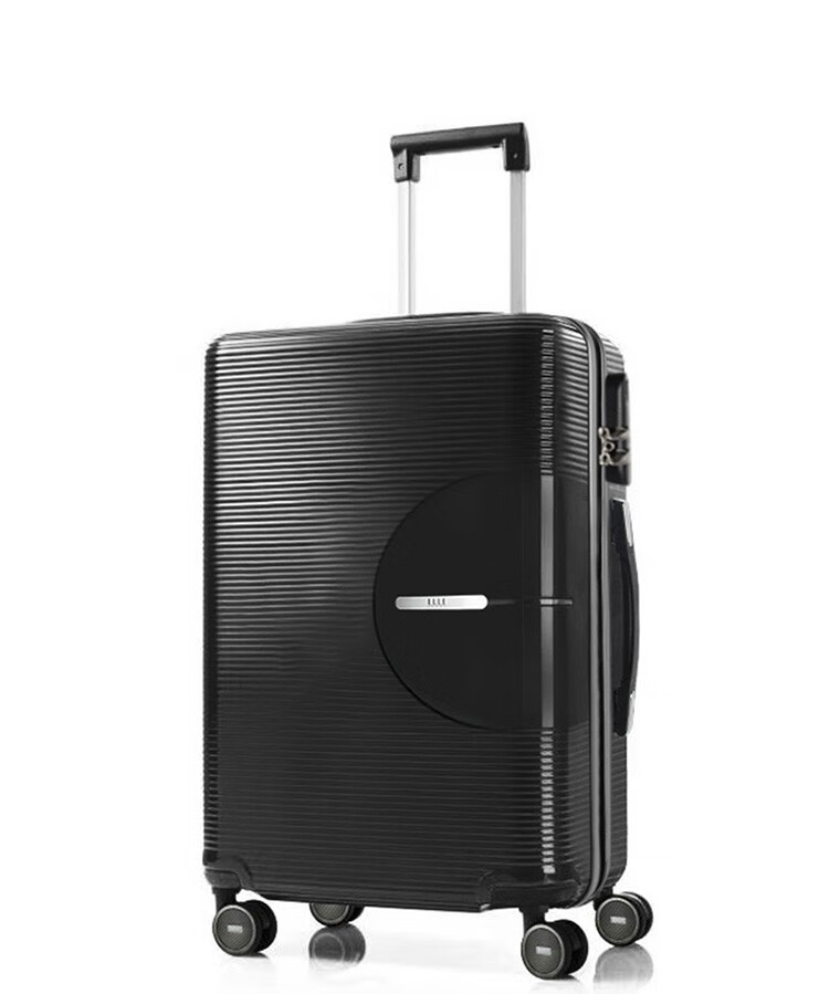 elle homme 商务旅行拉杆箱 20英寸- 畅游旅程el-d8120820 黑色 24寸