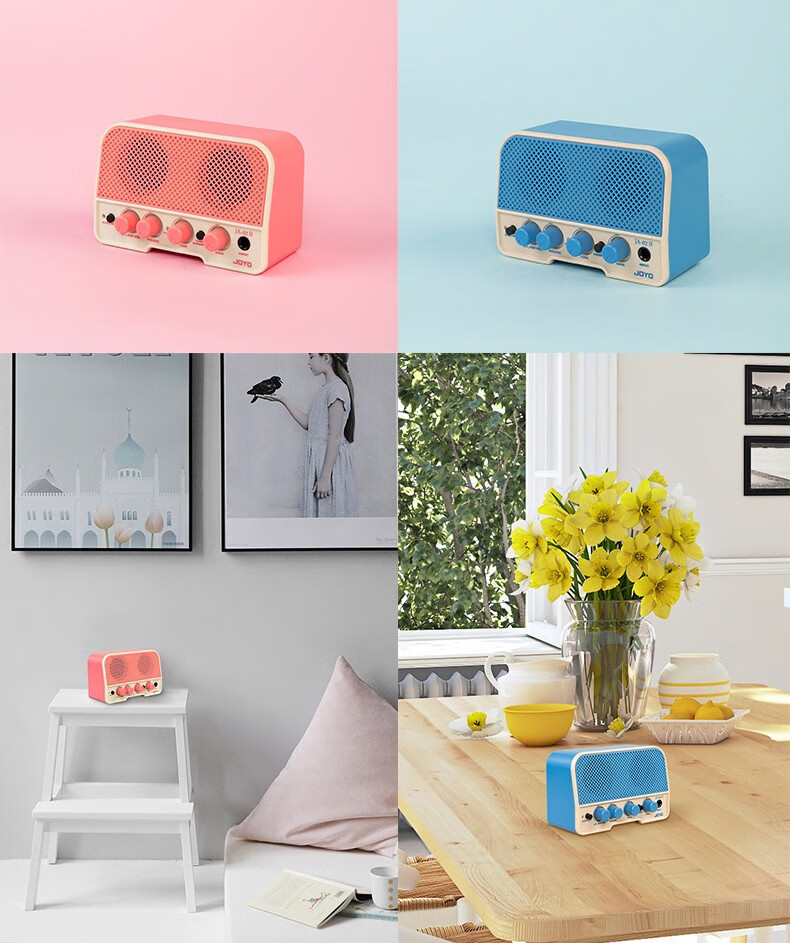 花琳魅joyo卓乐ja-02 ii电吉他迷你小音箱蓝牙可充电户外便携式专用