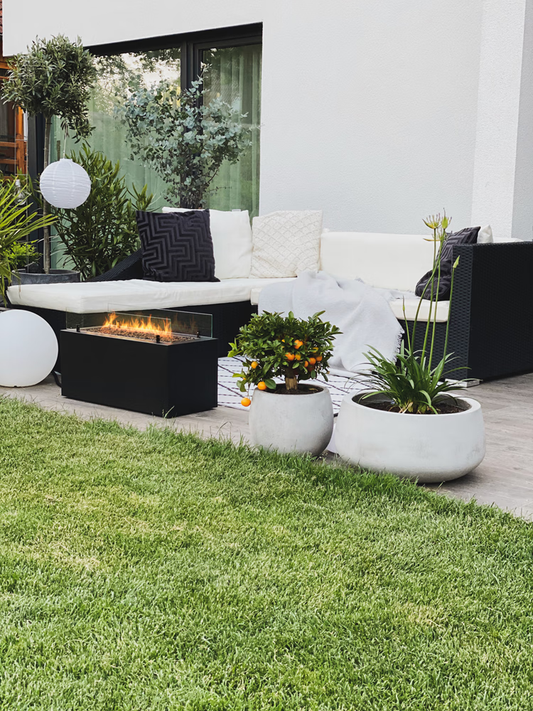 户外防水雾化壁炉仿真火焰别墅户外庭院酒店大堂露台景观装饰壁炉 户