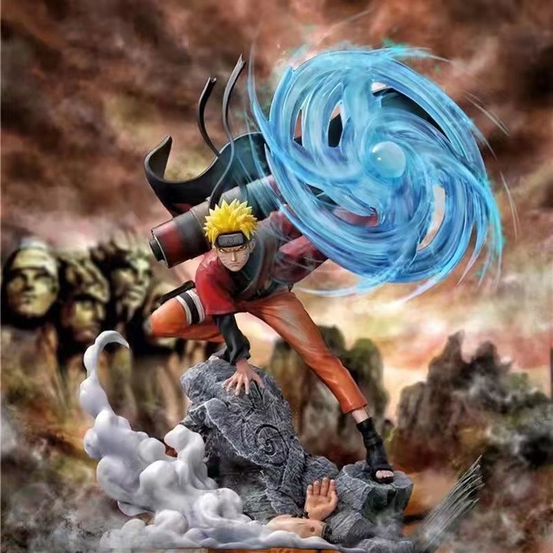 火影忍者手办鸣人晓组织鼬雏佐助卡卡西田动漫卡通周边创意礼品模型