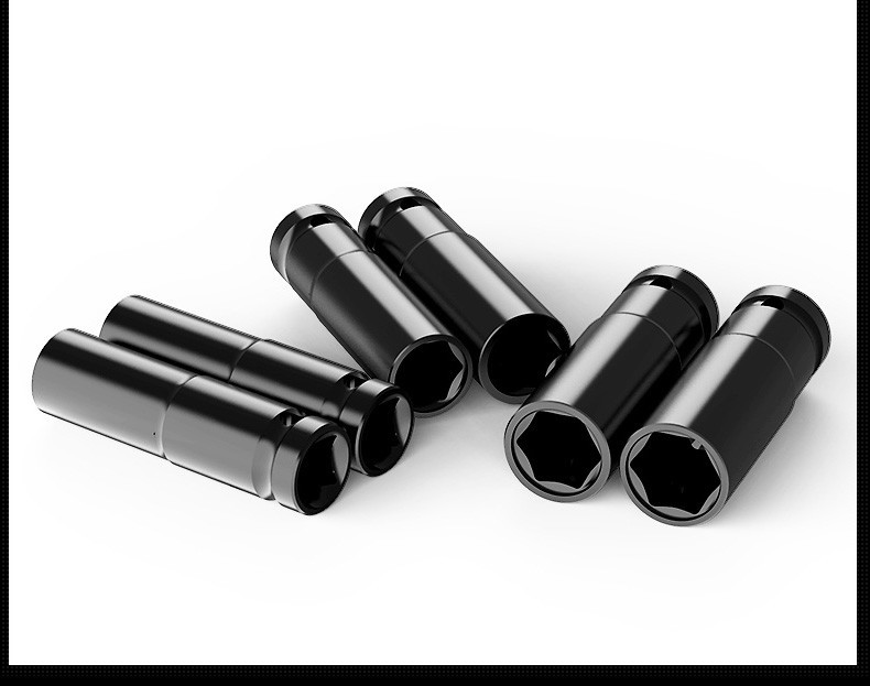 沪豪电动扳手套筒工具套装手电钻套筒加长12大飞内六角风炮套筒头14