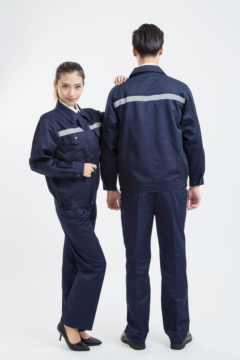 工程服大码工人户外作业反光条男女工作服套装装建筑工地工程师厂服