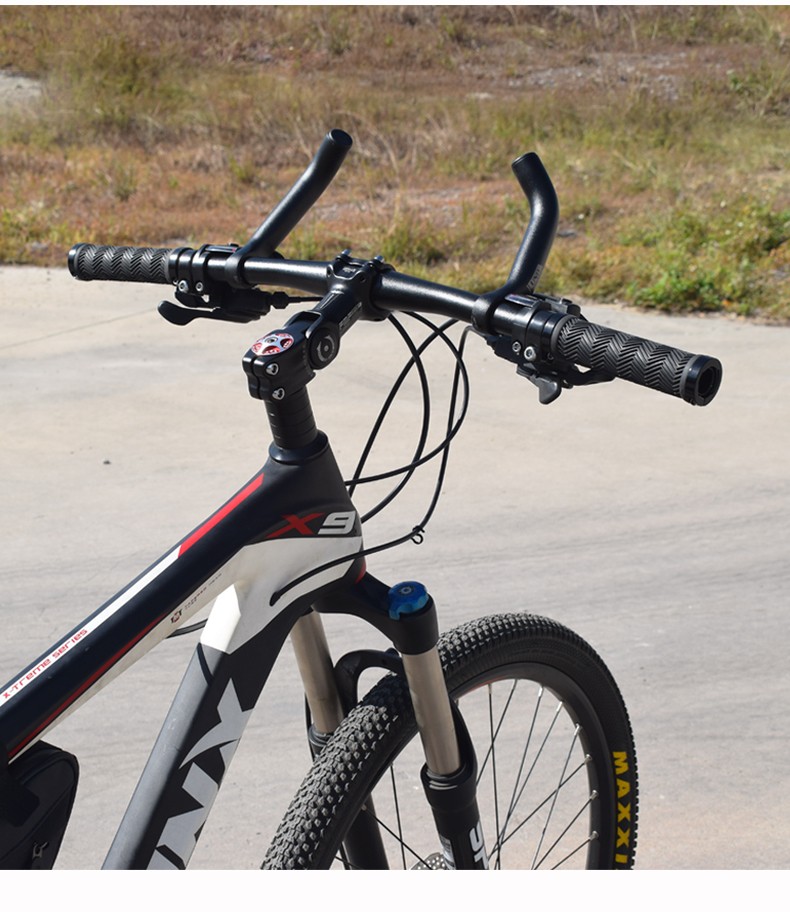 山地车自行车超轻铝合金锻造一体成型休息把舒适运动手把副把握把be16