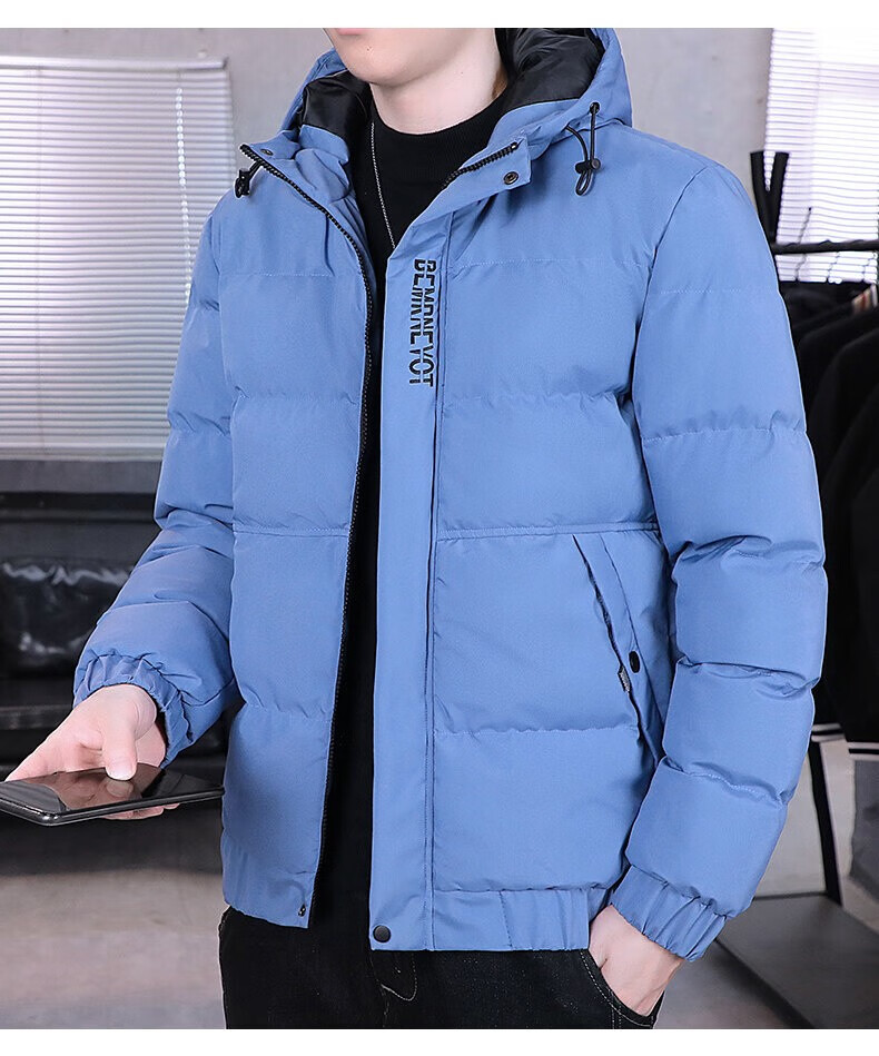 男士棉衣外套冬季棉服男短款冬装服棉袄子秋冬男装衣服青少年冬天夹克