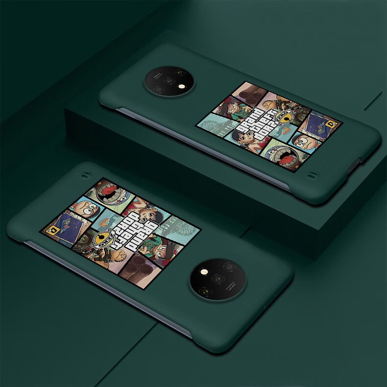 芝客一加7t手机壳一加7tpro保护套防摔超薄散热无边框半包硅胶卡通