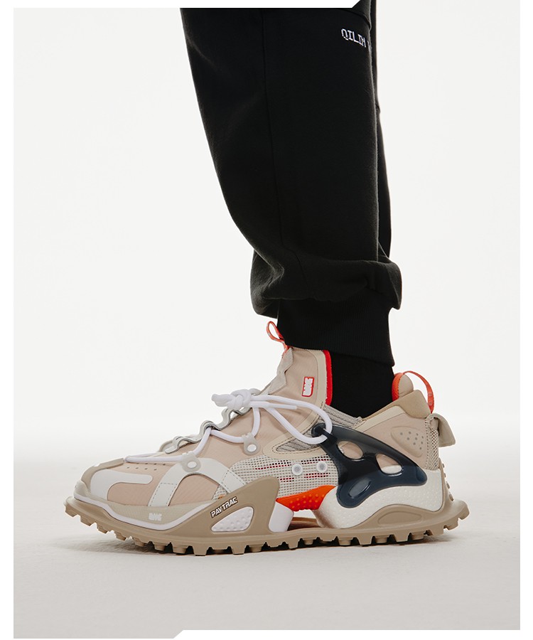 lng中国选手李宁联名情侣潮流鞋2021新款盘古麒麟时尚运动男鞋国画红