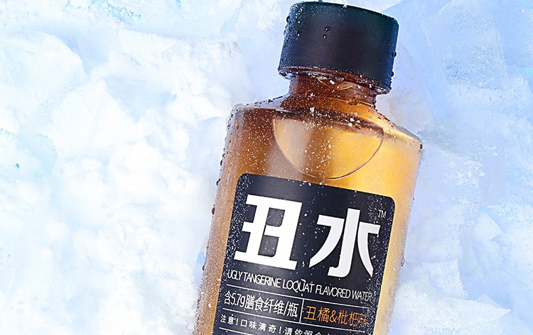 依能丑水榴莲芒果添加膳食纤维0糖0脂果味饮料380ml12瓶整箱装丑橘