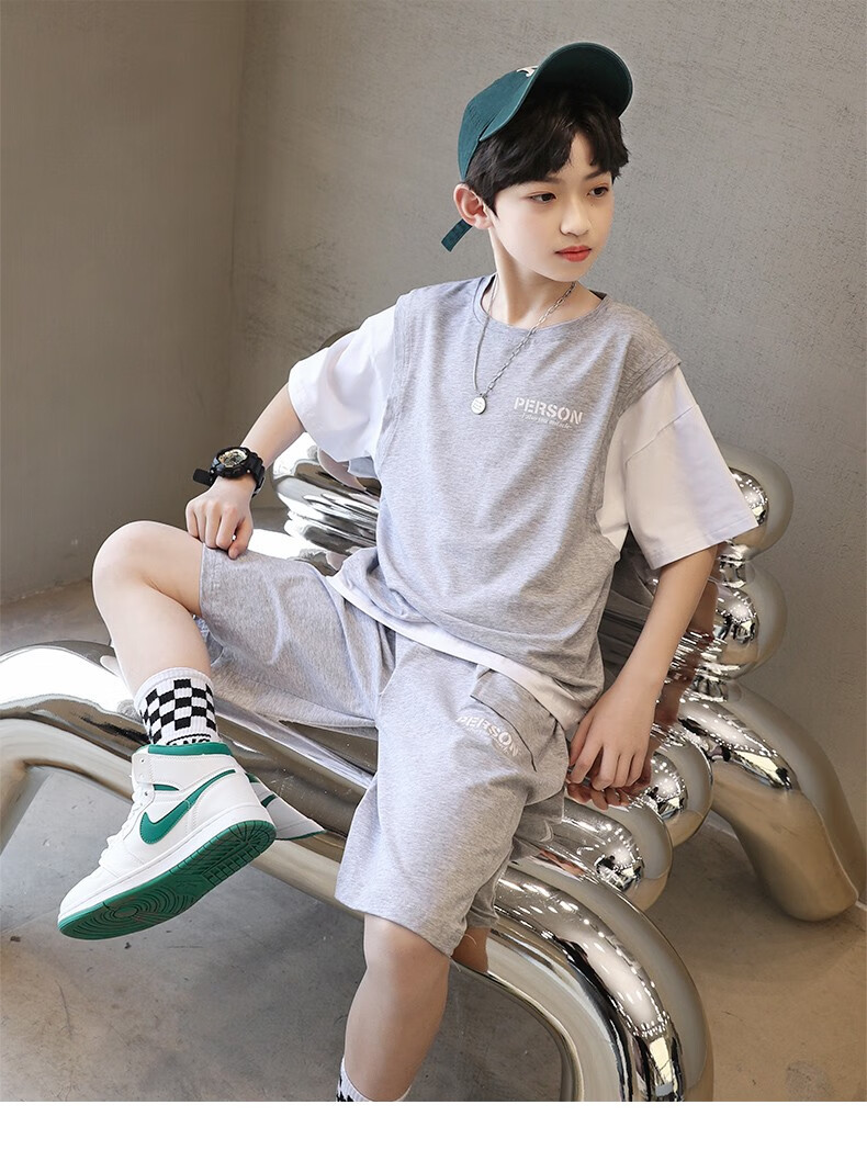 童装男童套装男童夏装男新款儿童套装8韩版中大童男装夏季512岁男孩