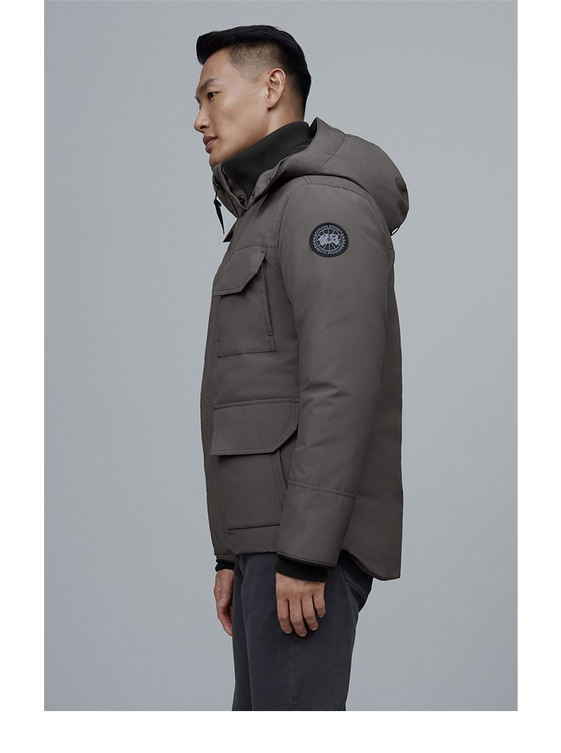 canadagoose加拿大鹅maitland黑标派克大衣4550mb大鹅羽绒服67深蓝色m