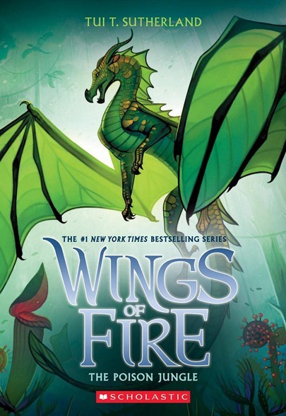 《英文原版 火翼飞龙13 wings of fire the poison jungle 奇幻魔法