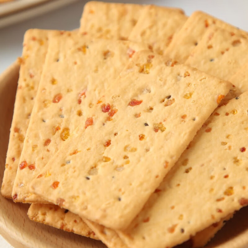 fanace 伊口粮山姆会员山姆会员店tafe九果薄脆饼干添加水果果味清新