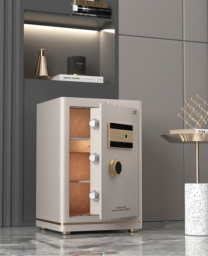 艾斐堡家用防盗保险柜国标3c认证智能wifi无线app保险箱全钢防盗指纹