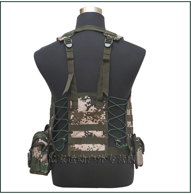 雪峰狐06单兵战斗携行具战术背心携行具弹袋多功能战术装具双手榴d袋