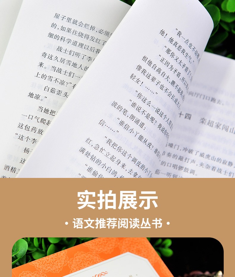 正版林海雪原书曲波著人民文学出版社语文阅读丛书小学生初中生阅读