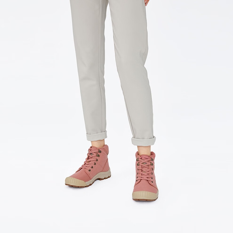 aigle艾高tenerelightw女士高帮橡鞋休闲鞋女鞋花蕊粉t025k35