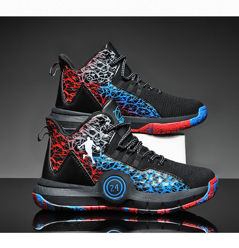 zk科比24纪念款篮球鞋男鞋黑曼巴精神学生实战7代限量版学生儿童亲子