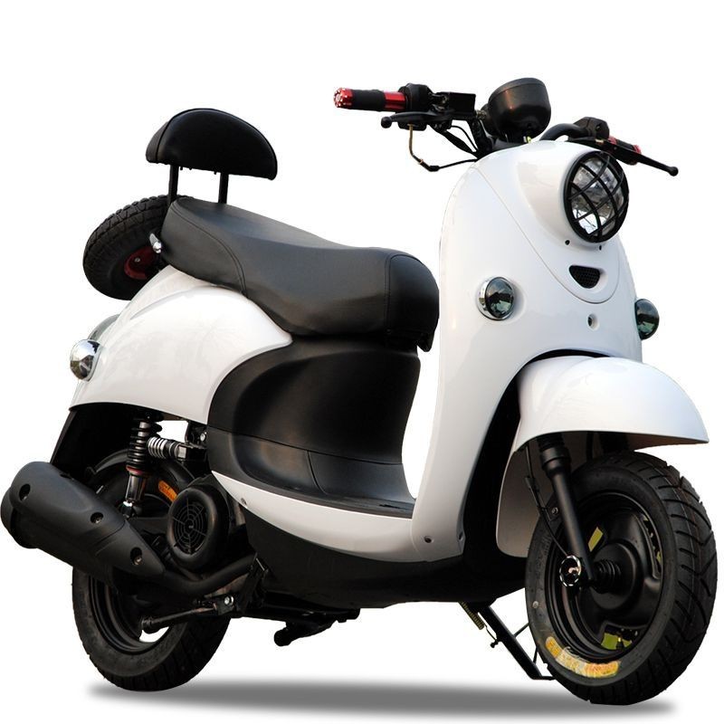 二手国产小龟摩托车整车踏板车成人125cc燃油代步车男女通用爬坡外卖