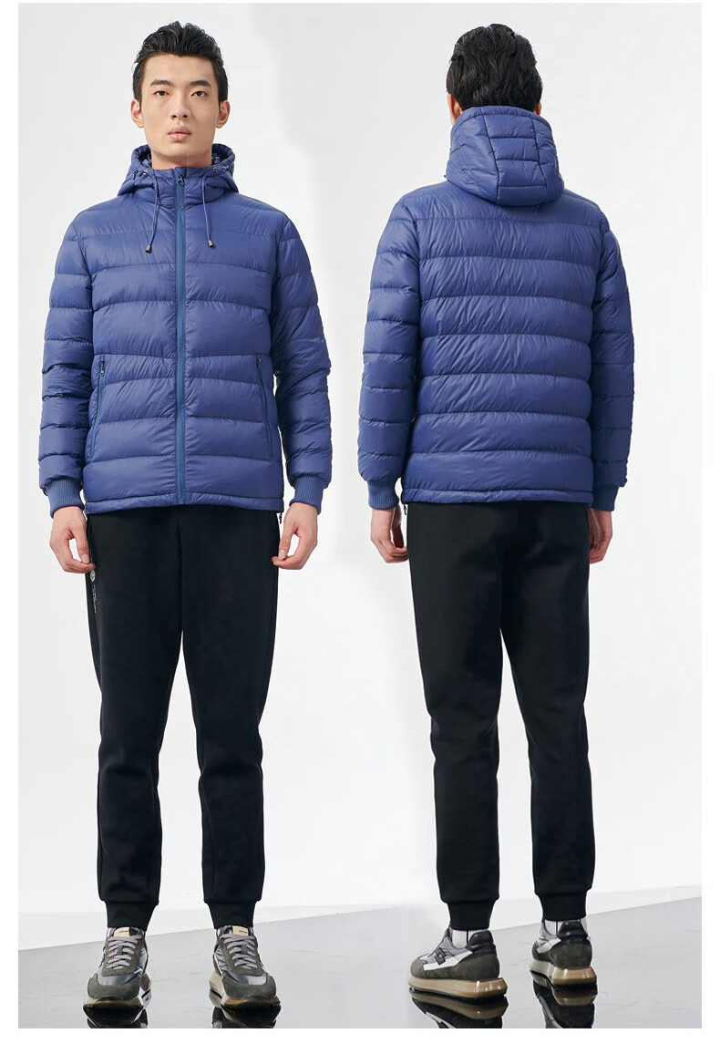 乐途(lotto) 羽绒服男秋冬季鸭绒御寒保暖衣裳运动休闲上衣时尚百搭