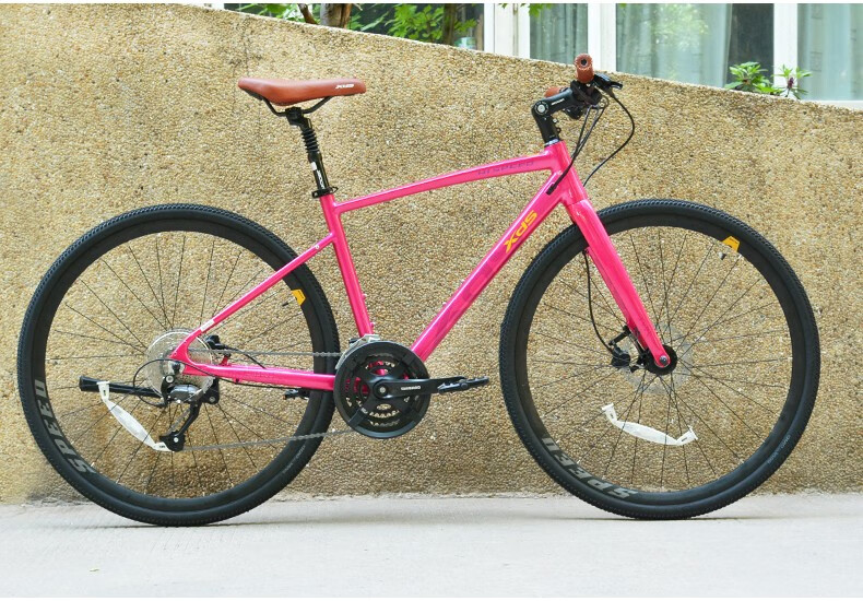 喜德盛(xds) 极速500自行车成人男女城市休闲通勤禧玛诺27速轻量化