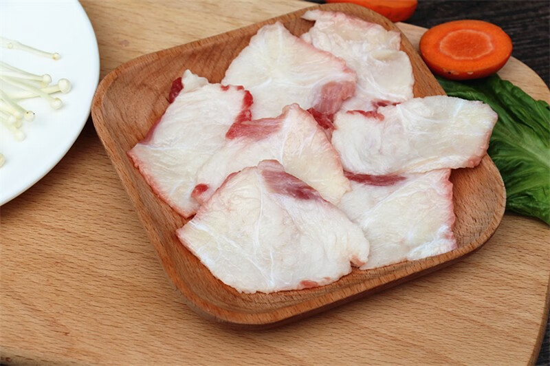 新鲜牛胸口 胸口捞胸口油新鲜牛胸口肉大菜园火锅食材烧牛油 500g