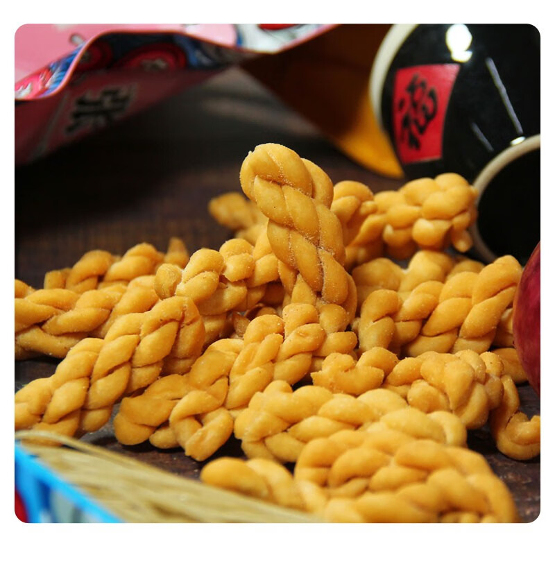 开封张记麻花河南汴梁特产传统手工香酥咸小麻花网红休闲记零食小袋装