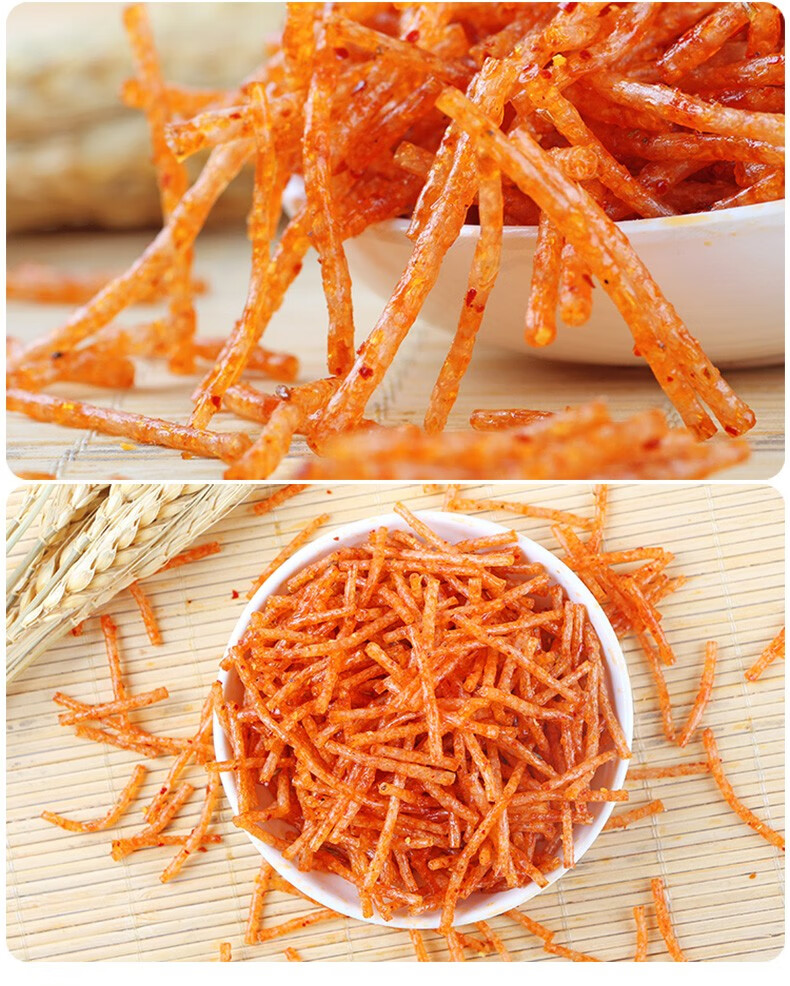佳龙酱味丝辣条8090后儿时怀旧香辣丝网红辣条宿舍休闲零食小吃酱味丝