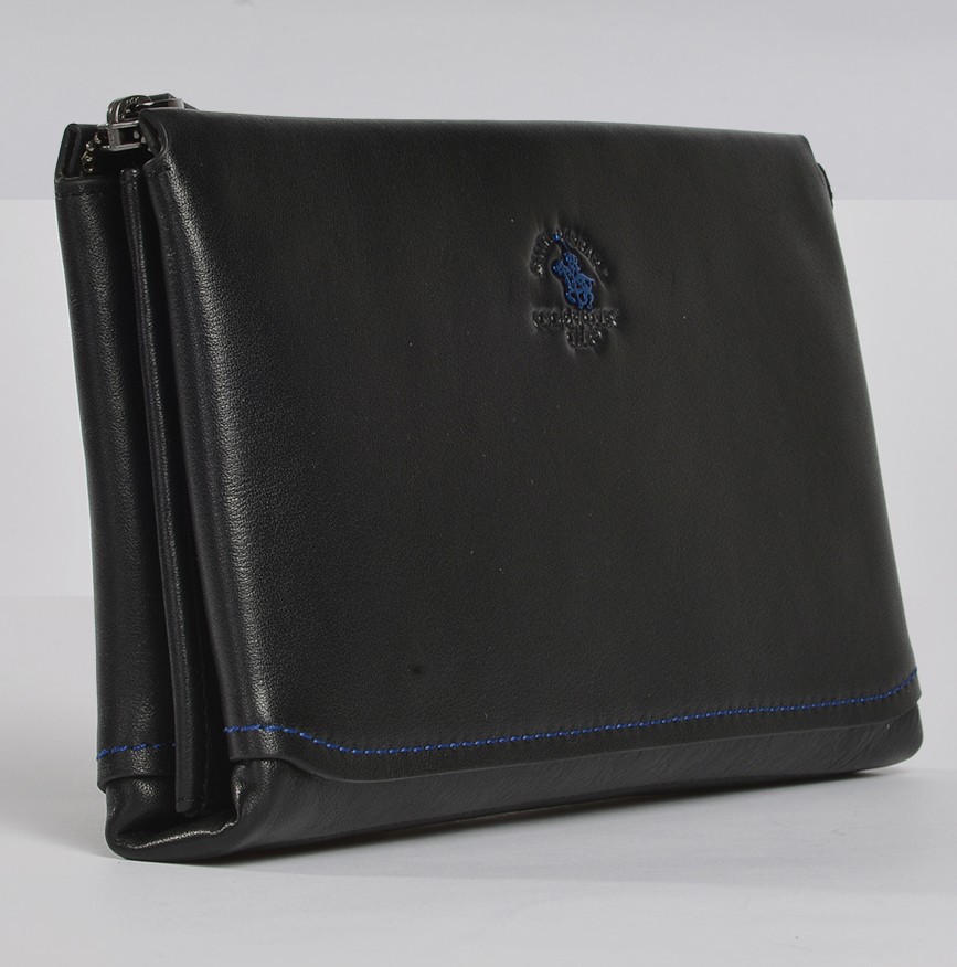 圣大保罗手包男真皮商务新款信封包小号软头层牛皮男士手拿包商场同款