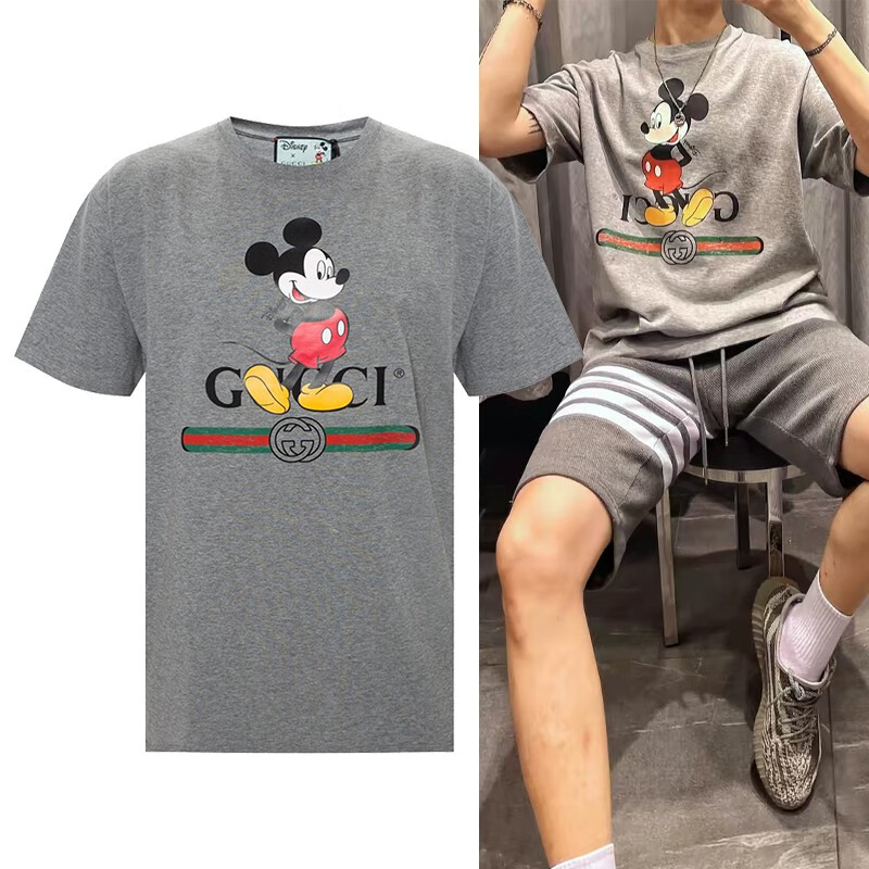 高仿古驰米奇t恤（gucci米奇系列衣服）-第2张图片-潮百科