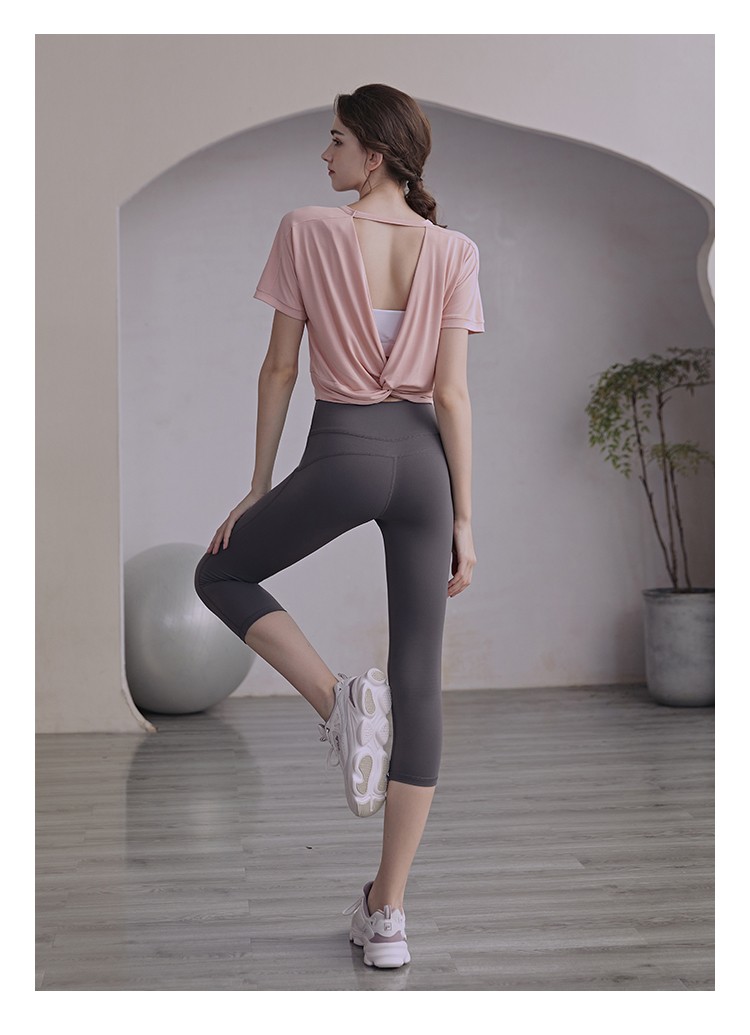 mornymoss品牌轻奢瑜伽服运动套装女夏季高端专业健身房跑步运动宽松