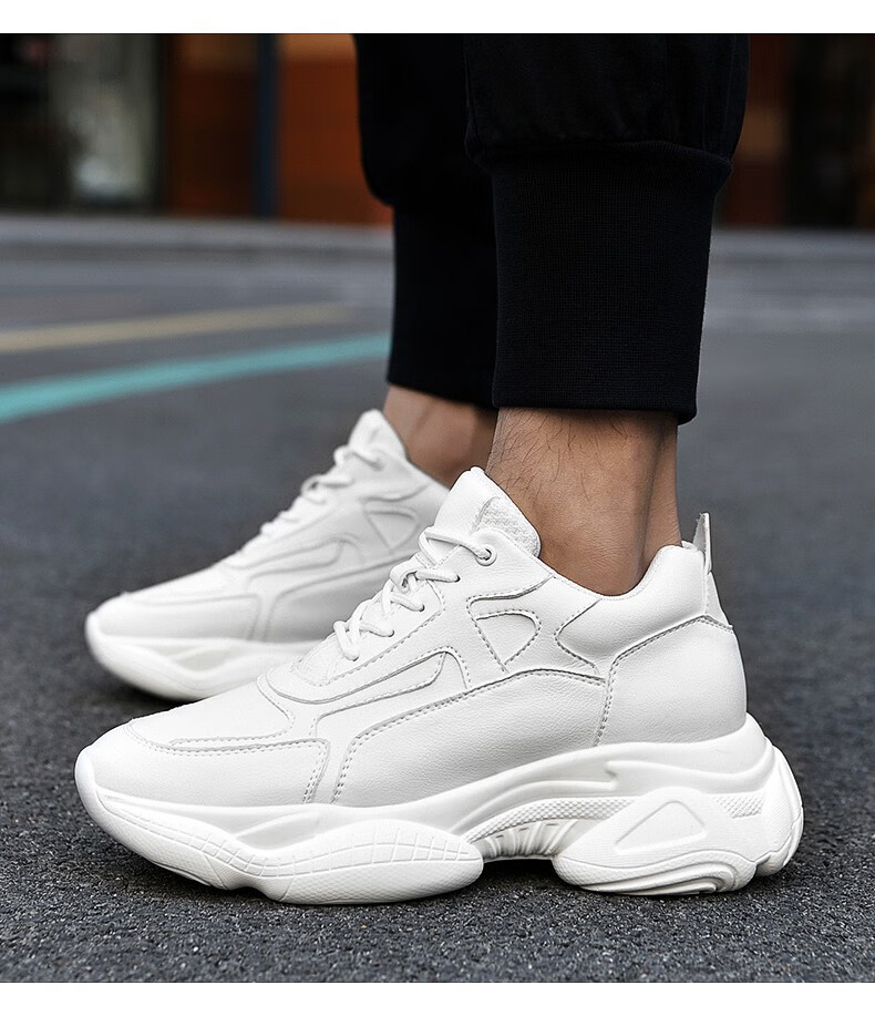 小个子增高男鞋6cm秋款鞋8厘米男生增高鞋厚底加高鞋青少年鞋波鞋10