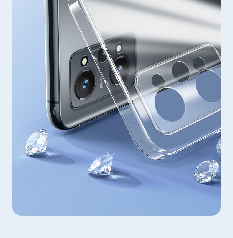【膜壳套装】心汐 真我gt2手机壳真我realme gt2pro磨砂保护套透明软