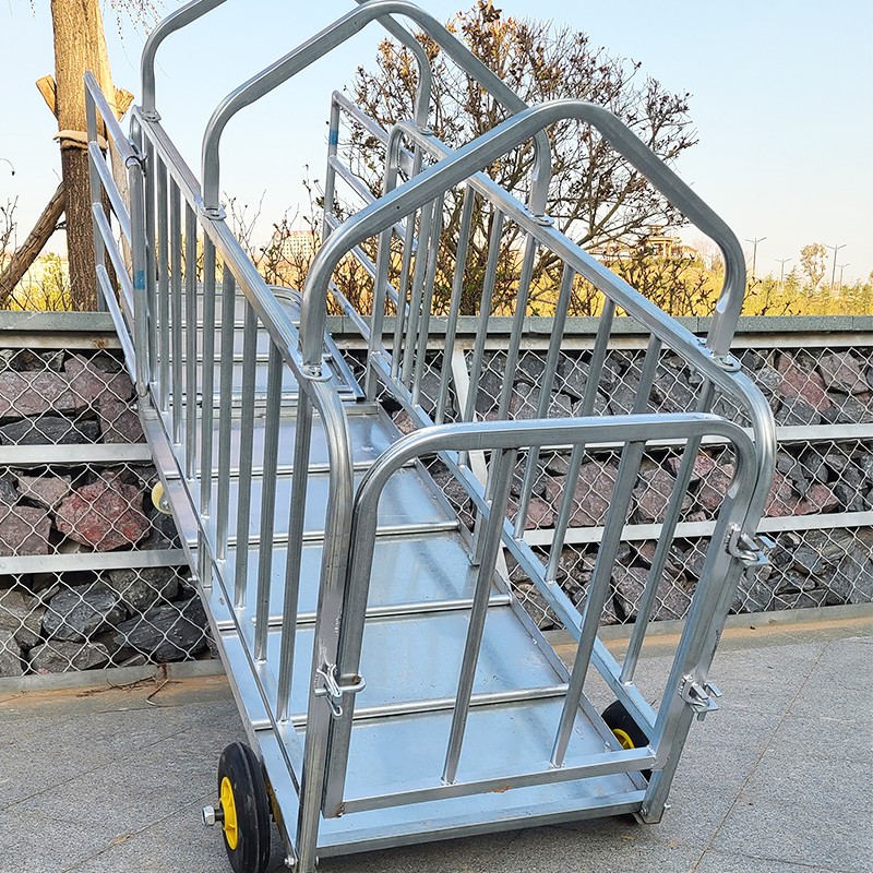 哇塞方便式装猪笼猪场养殖卖猪上车用神器转拉猪称重笼子抓运母猪逮猪