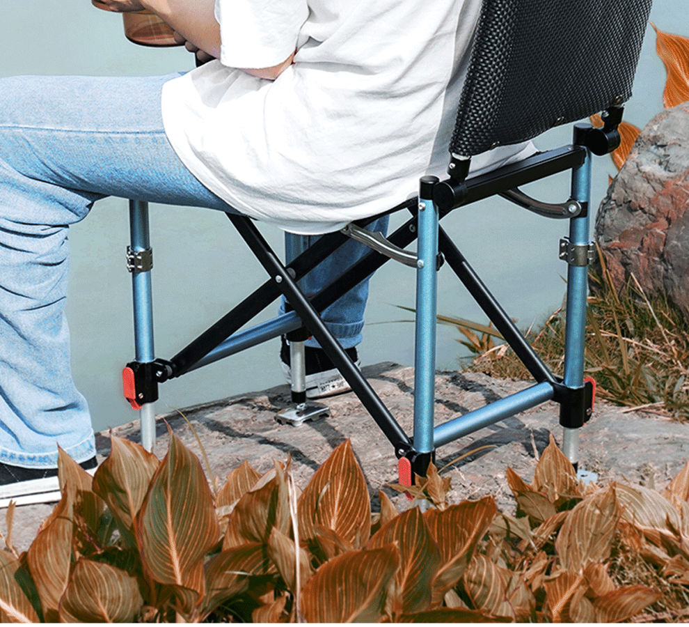 连球2021新款钓椅轻便座椅钓鱼椅凳子折叠多功能c21钓椅拉饵盘下单送