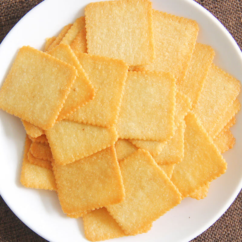 fanace 薄片小饼干香葱薄脆饼干小吃薄脆多种口味早餐食休闲食 5斤装