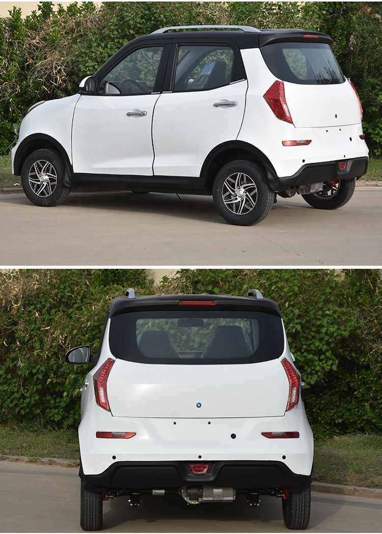 新能源电动汽车成人四轮车家用小型代步电瓶4轮轿车女士油电两用小型