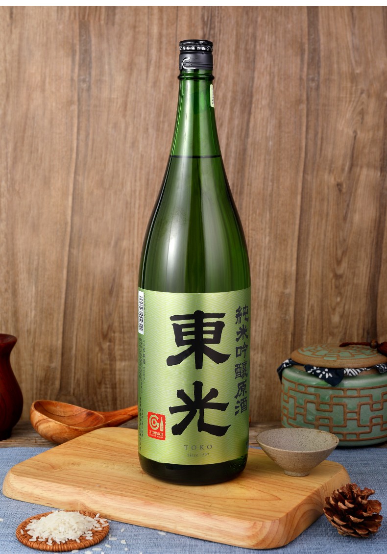jd超市日本清酒东光纯米吟酿原酒原装进口微醺低度发酵日本米酒礼盒装