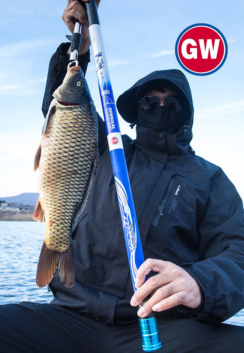 光威旗舰鱼竿水色良辰本流9米超轻10米超硬12米超细手竿13米中长节