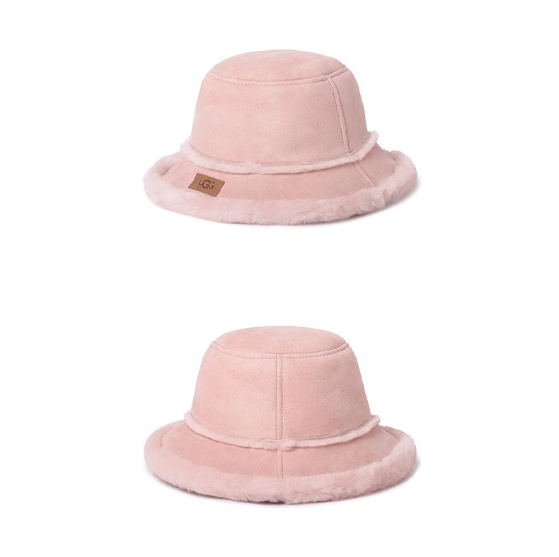 ugg2021秋冬新款女士配件遮阳户外渔夫帽圆帽20934blk黑色sm