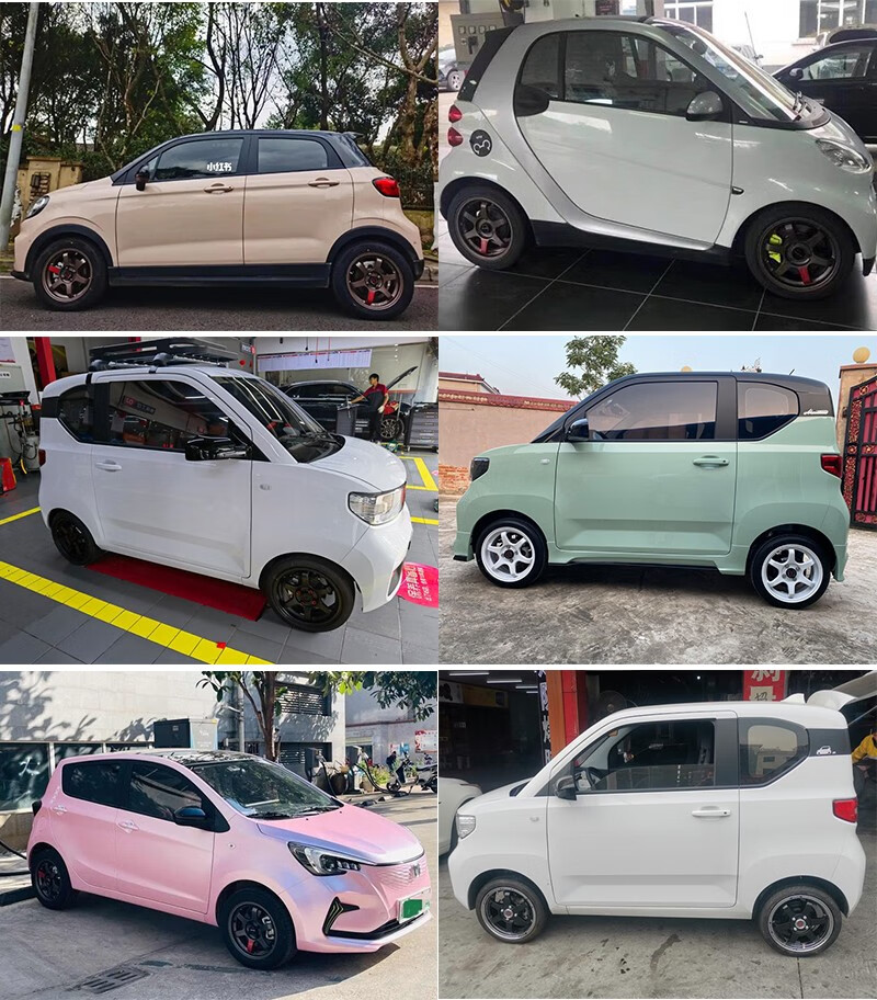 天丞te37汽车铝合金改装轮毂适用于五菱宏光mini马自达6 e200锋范e300