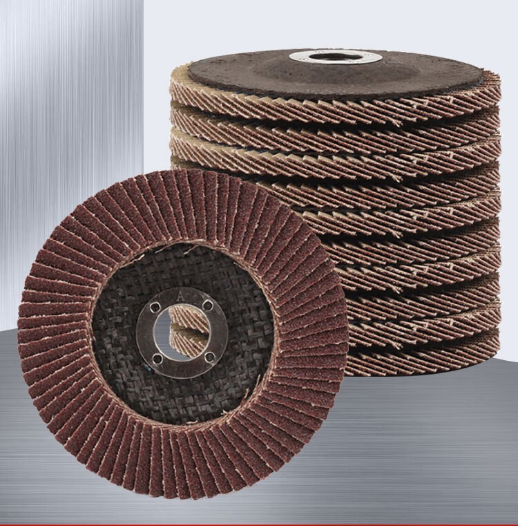 打磨加厚耐磨防爆耐高温抛光片打磨片砂轮片砂布轮花叶轮10016孔60目
