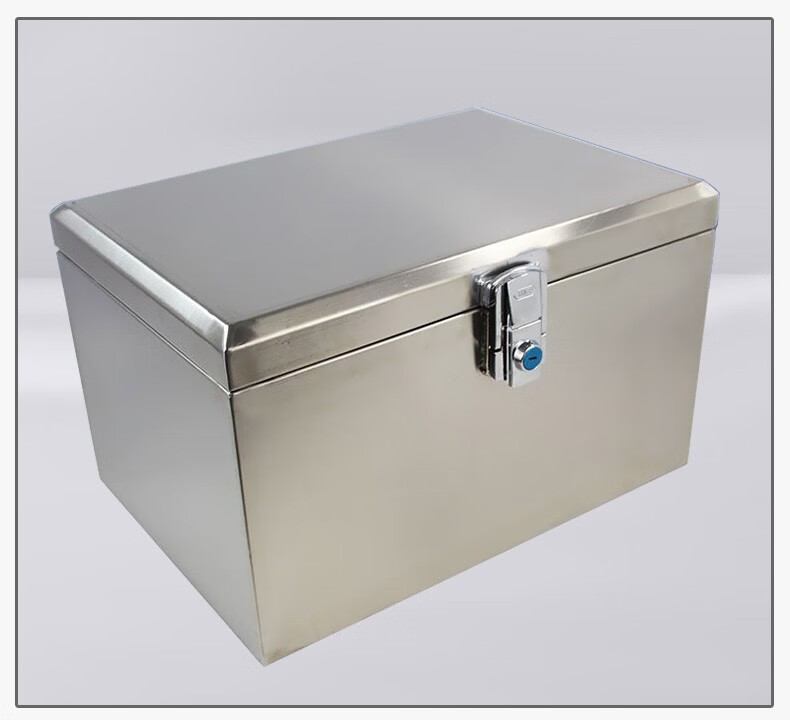 纳丽雅 后备箱201不锈钢摩托车电动车电瓶车尾箱加厚通用外卖储物特大