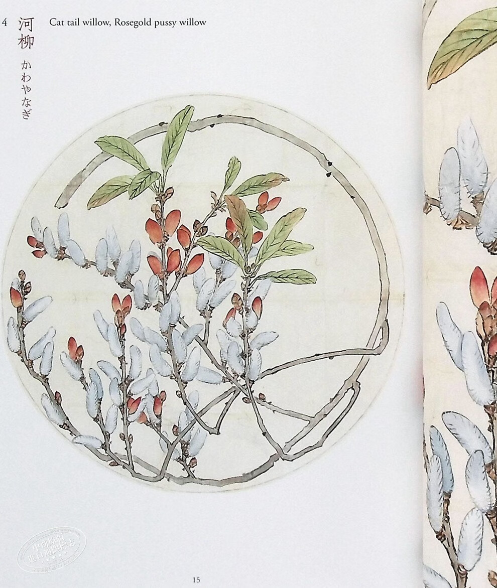 柴田是真的植物图 修订版 日文原版 柴田是真の植物図 改订版 趣 黒川