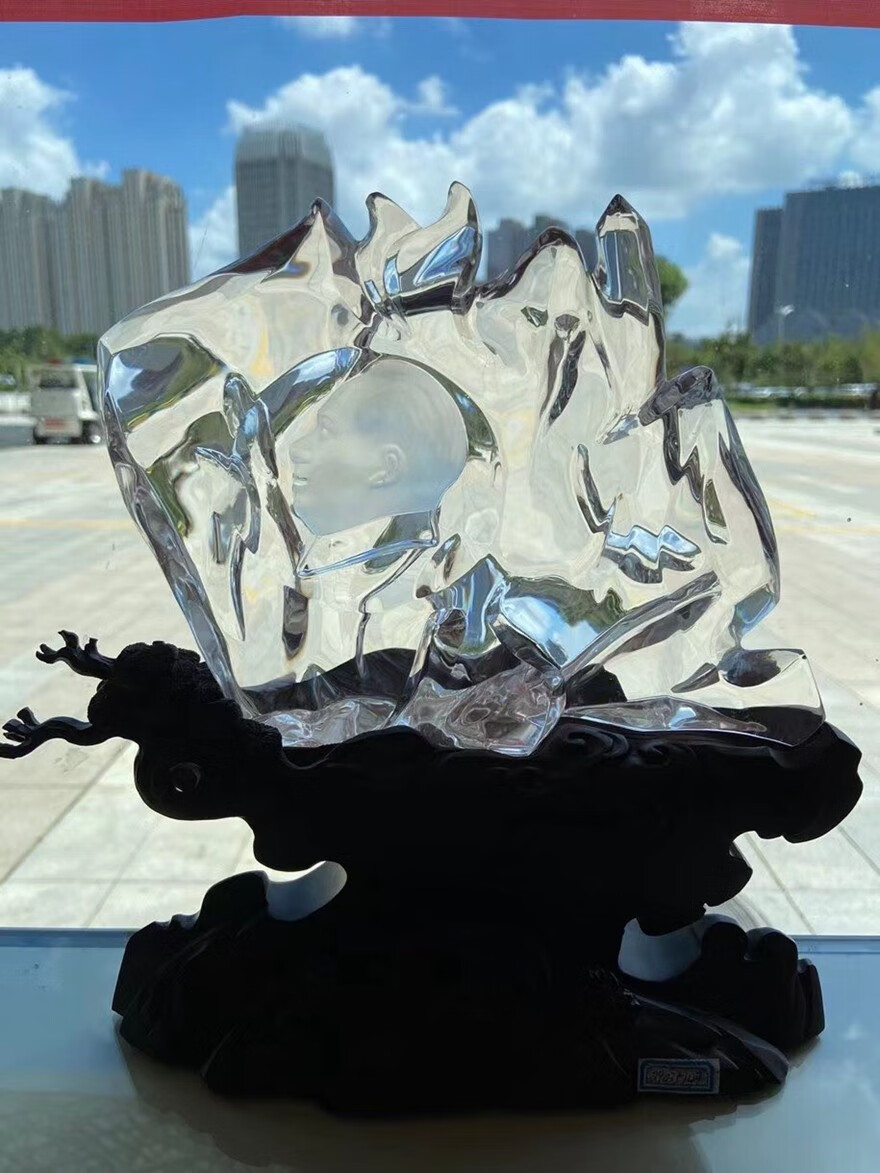 诺源珠宝天然白水晶大摆件家居摆件办公摆放门店开业装饰