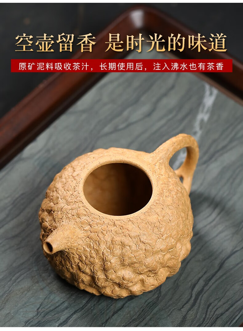 名壶秋月宜兴紫砂壶原矿墨绿泥供春壶名家全手工制作功夫茶具紫砂泡