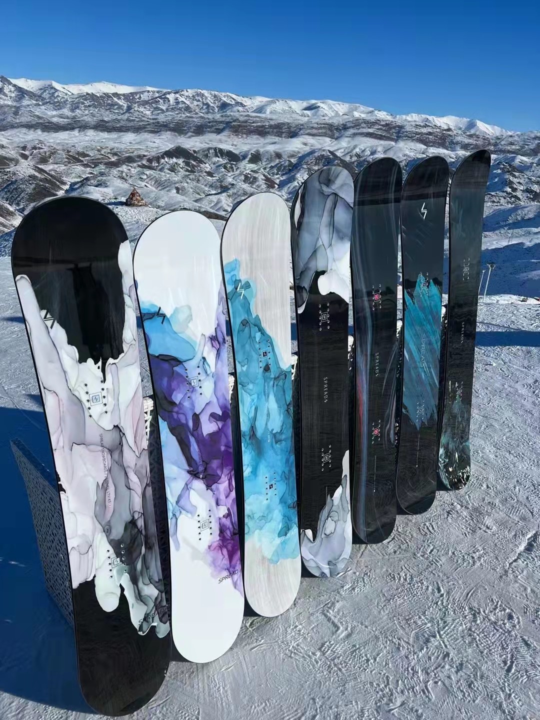 【2223新款预定】【世界之极】spread 滑雪板单板 平花男士女士雪板