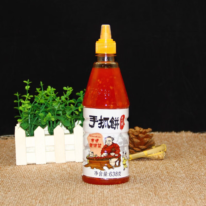 百家鲜手抓饼泰式甜辣酱638g620g番茄沙司挤压瓶装调味品家用厨房调料